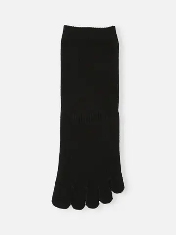 コットン五本指ショートソックス