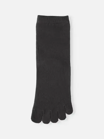 コットン五本指ショートソックス