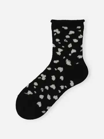 ダルメシアン柄ショートソックス