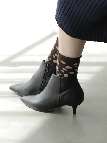 ダルメシアン柄ショートソックス