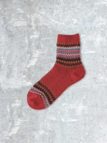 レディース 赤系の靴下 靴下屋公式通販 Tabio オンラインストア