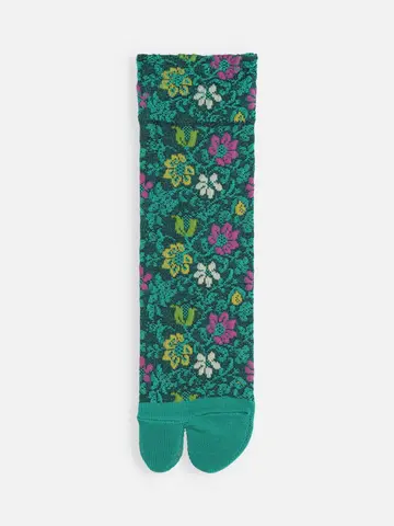 花フロート柄足袋ソックス