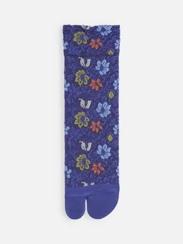 花フロート柄足袋ソックス