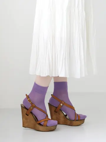 総メッシュショートソックス