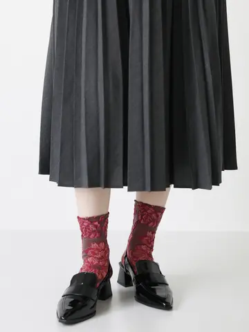 フルールフロートショートソックス