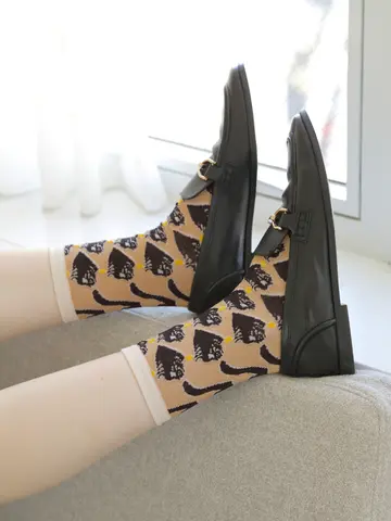 猫ショートソックス