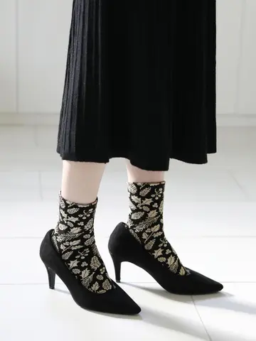 クリスマスモチーフショートソックス