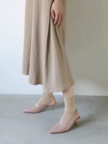 ハイゲージ梳毛ロールショートソックス