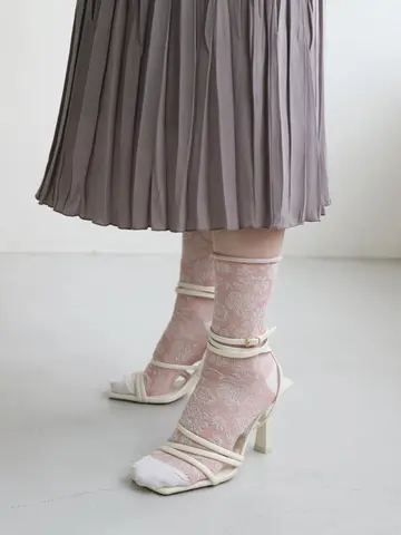 さらさらタッチフロートショートソックス