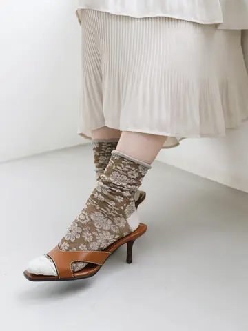 さらさらタッチフロートショートソックス