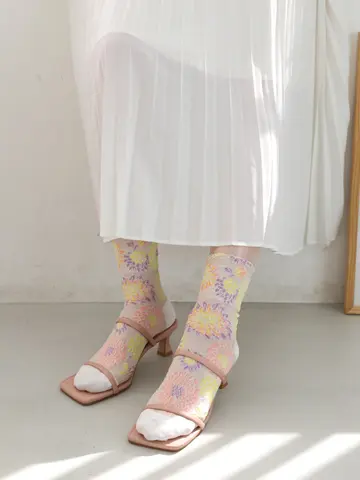 ダリアフロートショートソックス