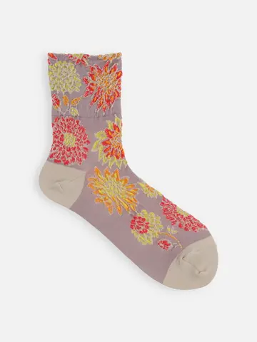 ダリアフロートショートソックス