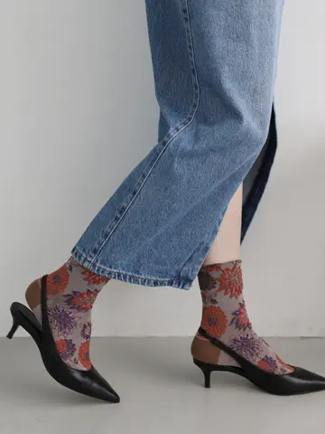 ダリアフロートショートソックス