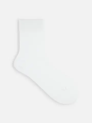 シアーリブショートソックス