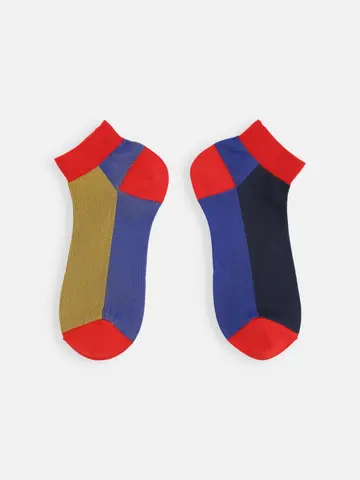 フロント色違いショートソックス