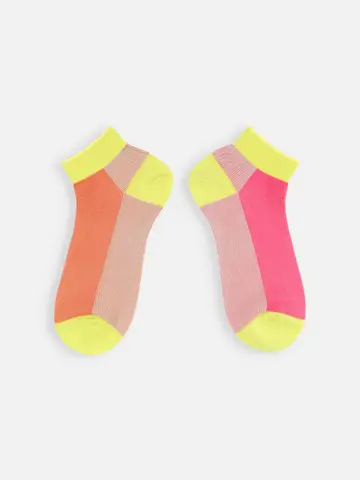 フロント色違いショートソックス