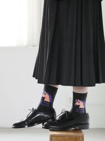 馬ショートソックス