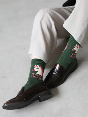 馬ショートソックス