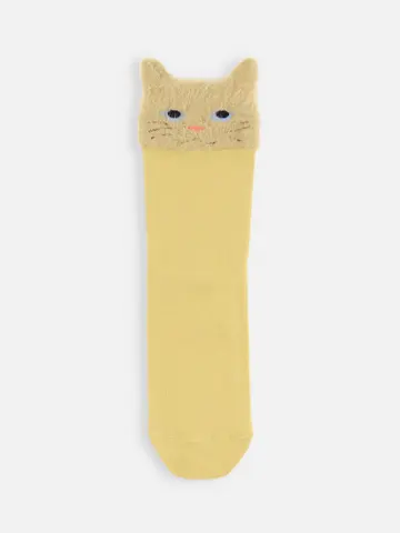 ミンクモール猫ショートソックス