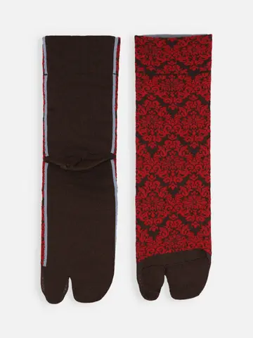 フロントモチーフ足袋ソックス