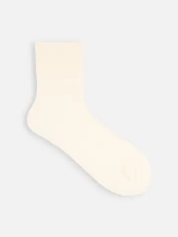 滑り止め付ソフトナイロンショートソックス