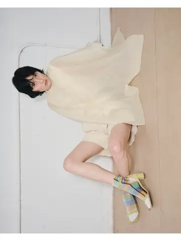 冷感キシリトールフロートショートソックス