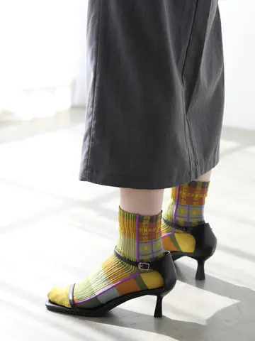 冷感キシリトールフロートショートソックス