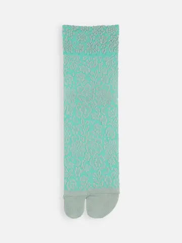 レースフロート足袋ショートソックス