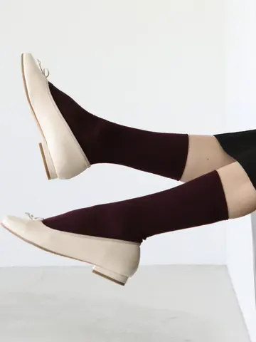 【最高級ウール】1×1リブソックス