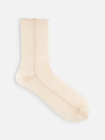 縫製ネットチュールソックス