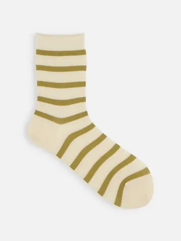 カットソーボーダーソックス