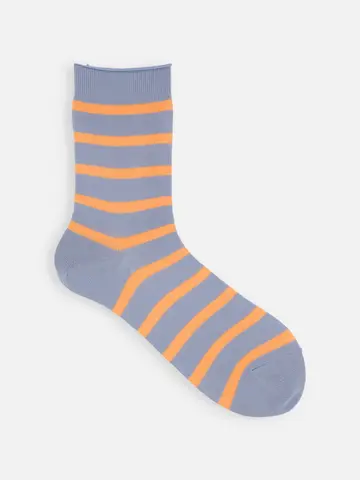 カットソーボーダーソックス