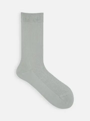 究極のシルク3×1リブソックス