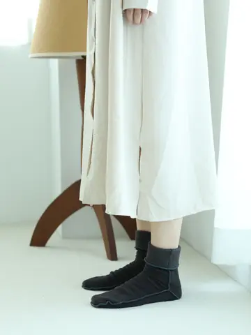 縫製フリースソックス