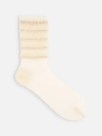 シアーフリルソックス