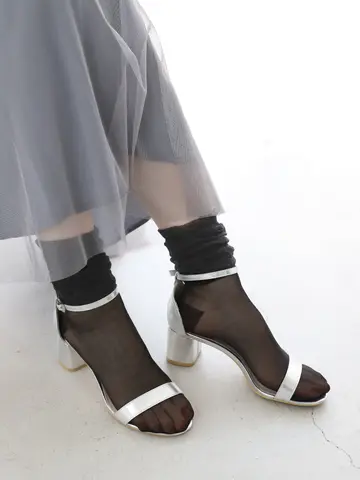 シアーフリルソックス
