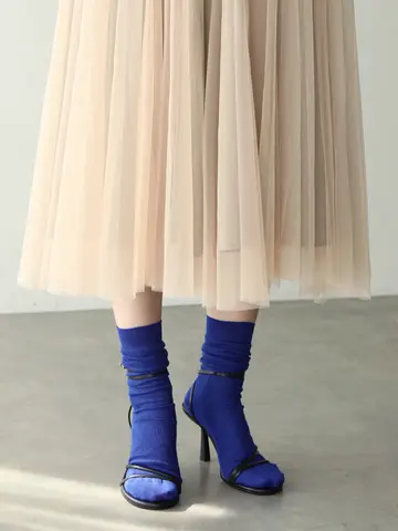 【最上級リネン】1×1リブソックス