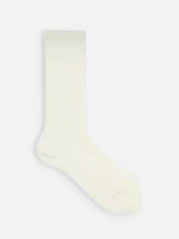 ハイゲージ梳毛ベタソックス