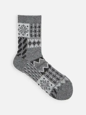 ジャカードウィンターホリデーソックス