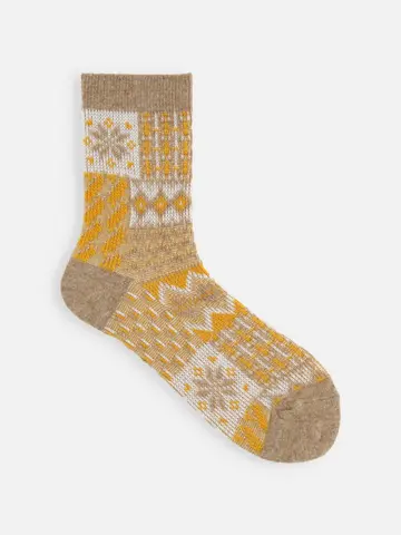 ジャカードウィンターホリデーソックス