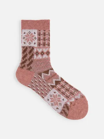 ジャカードウィンターホリデーソックス