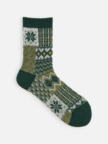 ジャカードウィンターホリデーソックス