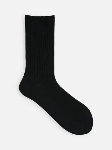 シルケット2×2リブソックス