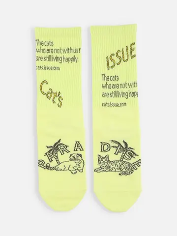 【Cat's ISSUE】アメリブパラダイス柄ソックス