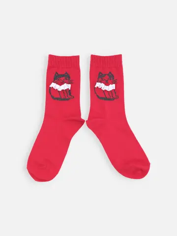 はちわれフリル付ショートソックス