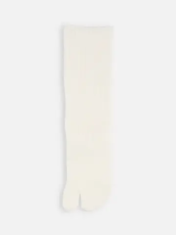 毛混 メッシュ柄足袋ソックス