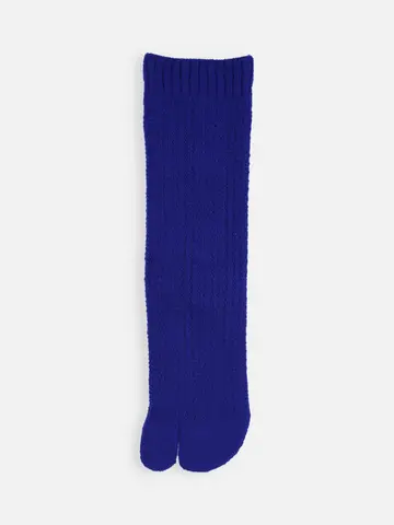 毛混 メッシュ柄足袋ソックス