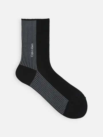 Calvin Klein 刺繡ストライプソックス