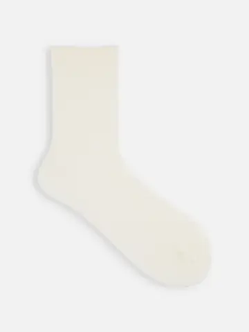 滑り止め付ソフトナイロンリブソックス