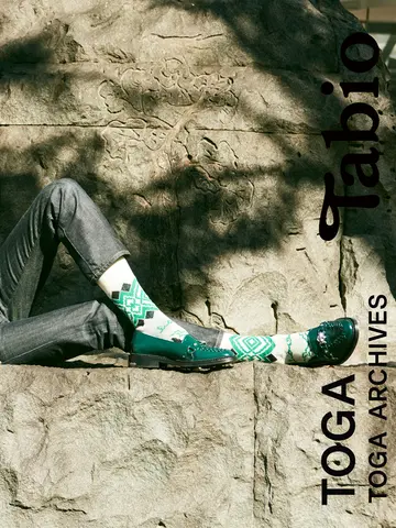 TOGA Jacquard socks（22.5～24.5cm）